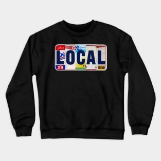 Ohio Local License Plates Crewneck Sweatshirt